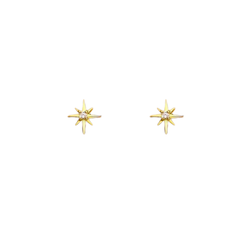 Sienna Star Stud - Gold