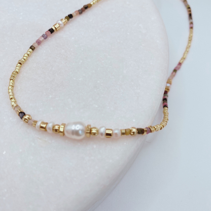 Tina Pearl Necklace